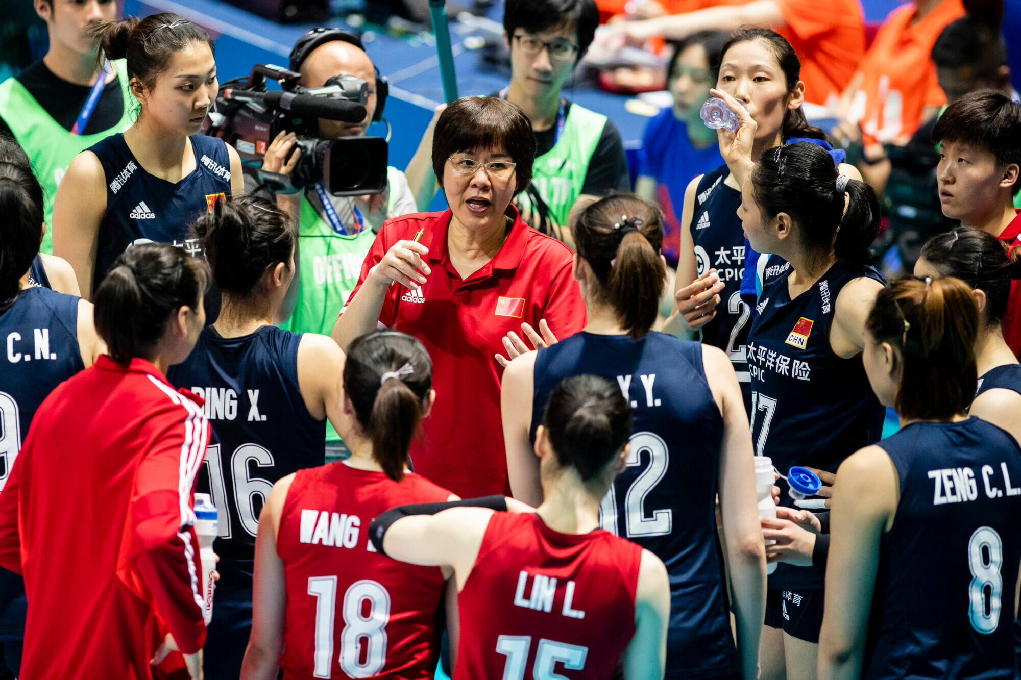 Hong,Kong,-,June,06,2019:,Team,Coach,Lang,Ping